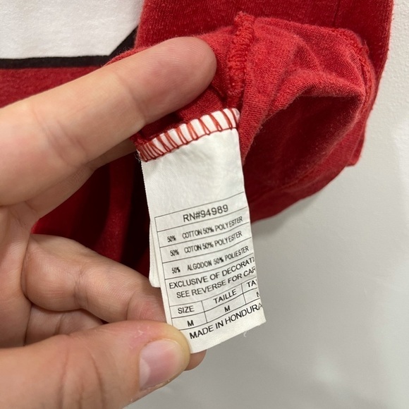 San Francisco NFL Team Apparel V-Neck Tee Red M - Picture 4 of 7